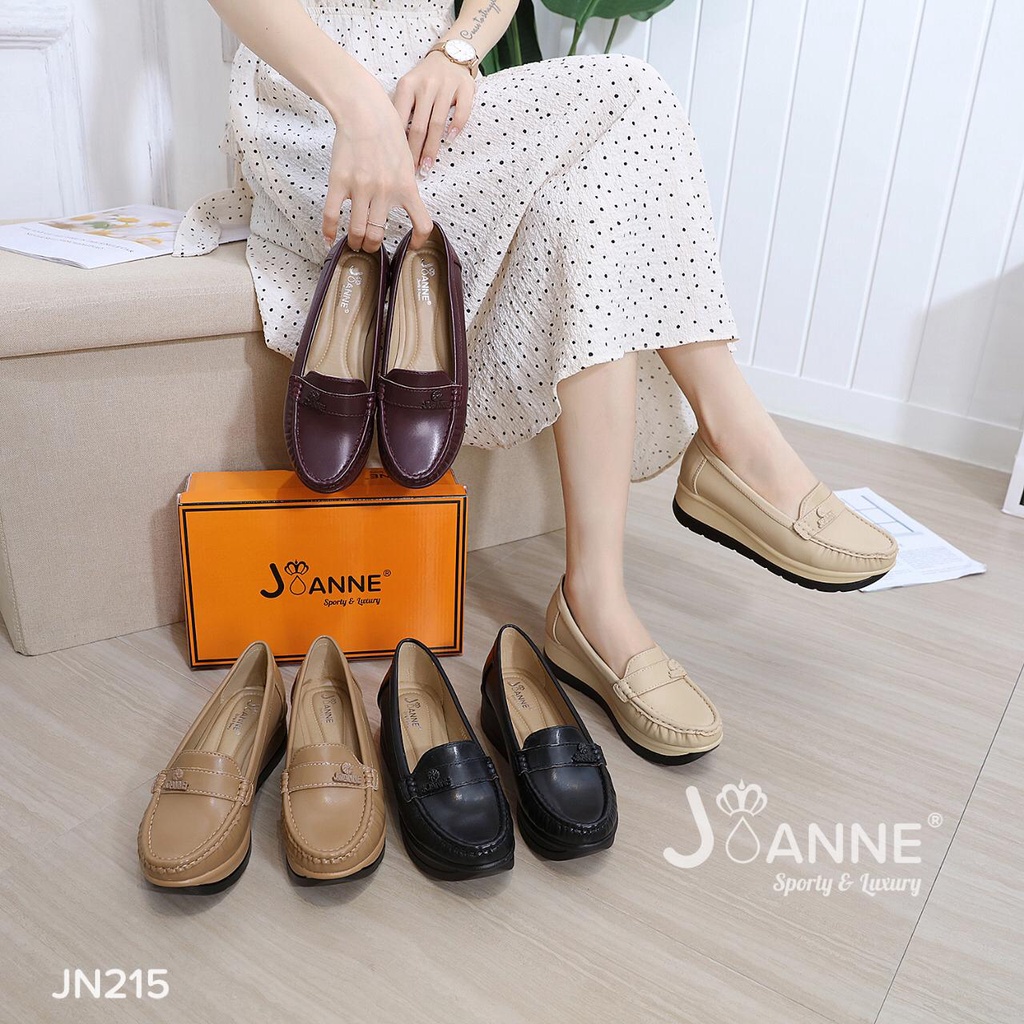 JOANNE SEPATU WANITA WEDGES SHOES #JN215 ORIGINAL