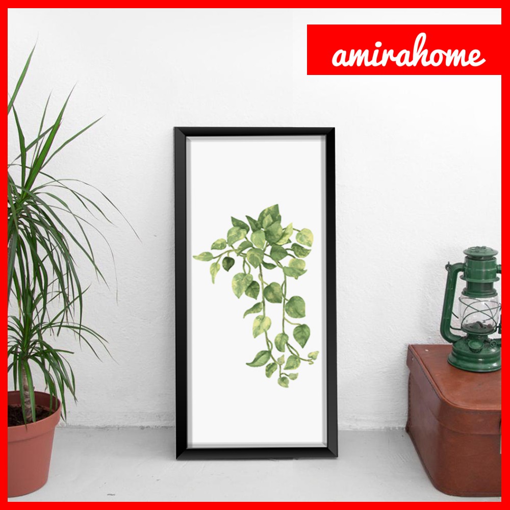 TROP02-Hiasan Dekorasi dinding Kamar Wall decor Tropical Monstera hiasan dinding