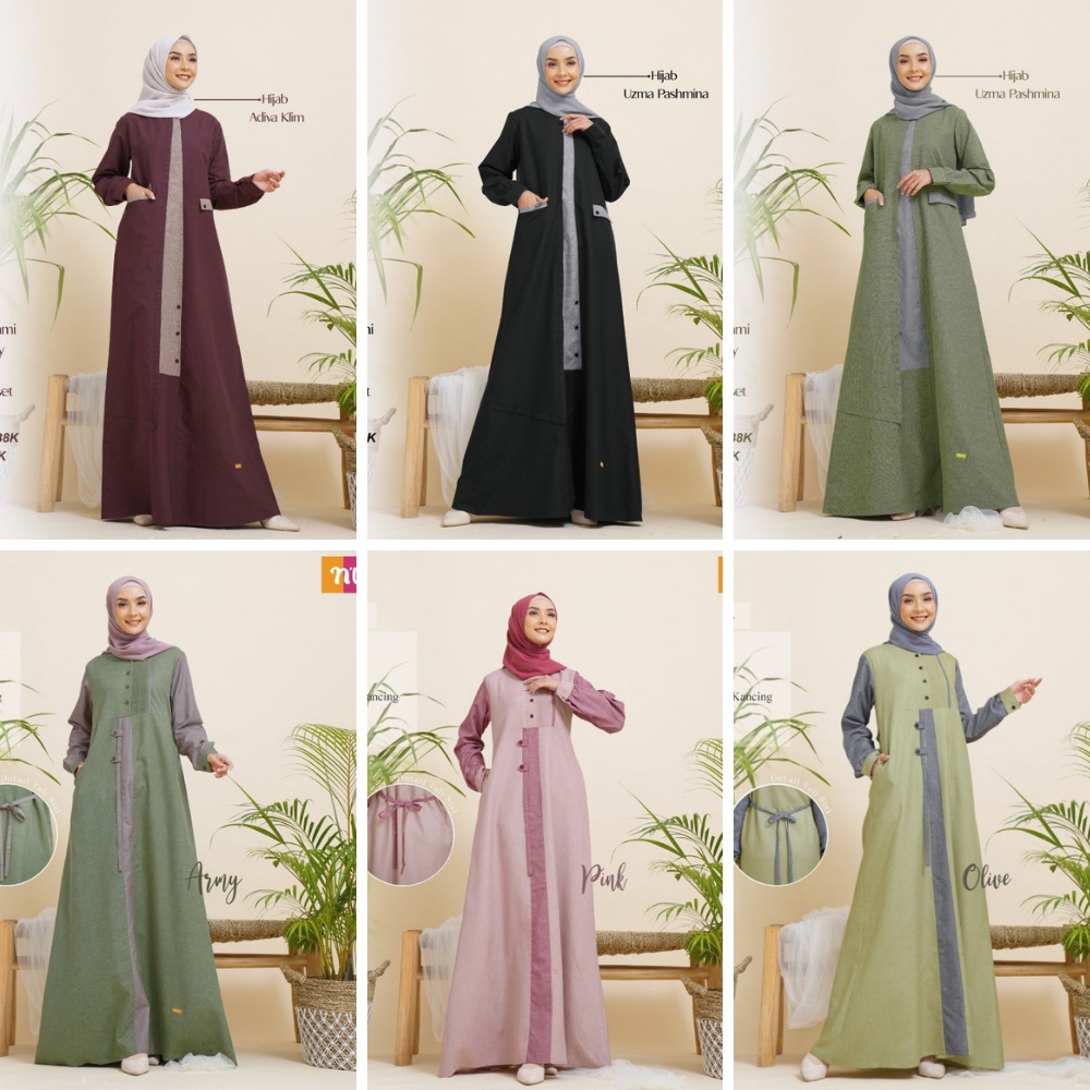 PROMO DISKON NIBRAS - GAMIS NIBRAS BAJU GAMIS NIBRAS TERBARU ORIGINAL