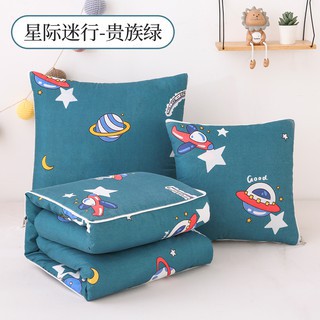 Bantal Selimut Mini Bahan Nano Cotton kain adem lembut Isi Serat Poliester