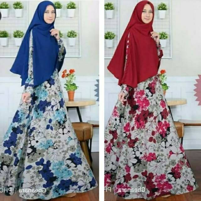 Gamis Monalisa Rasti Busui Resleting Depan Gamis Syari Rasti Monalisa-6