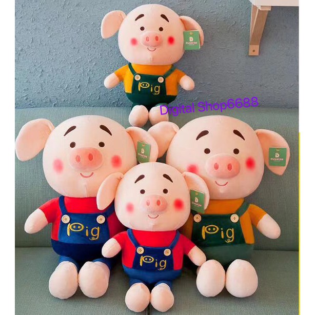 BONEKA BABI DUDUK / LUCU / LEMBAT / SOFT PIG DOLL UKURAN TINGGI 90 CM