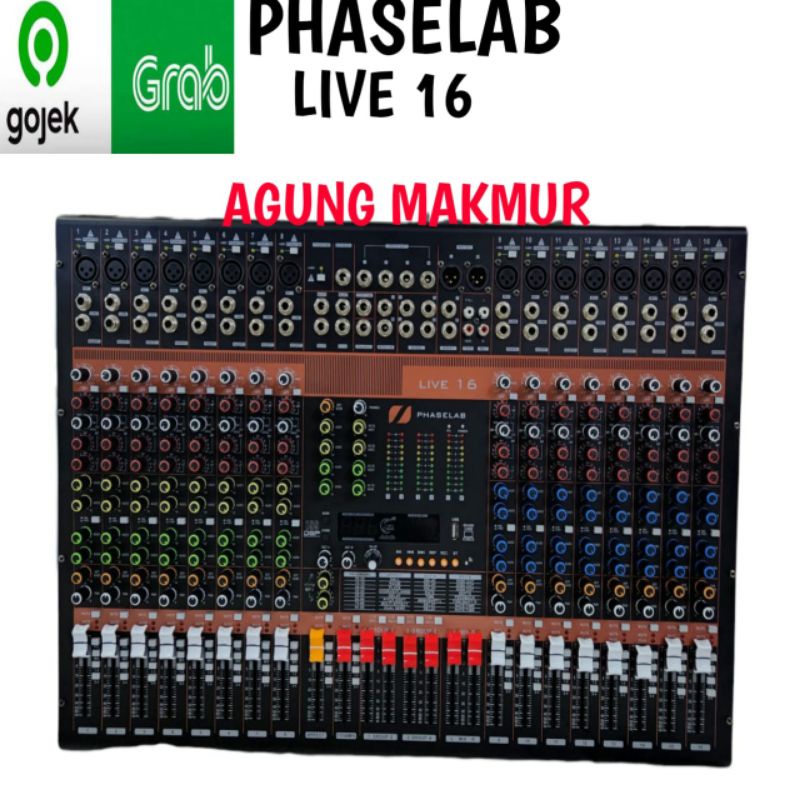Mixer Audio Phaselab Live 16 / Mixer Phaselab Live16 16 channel