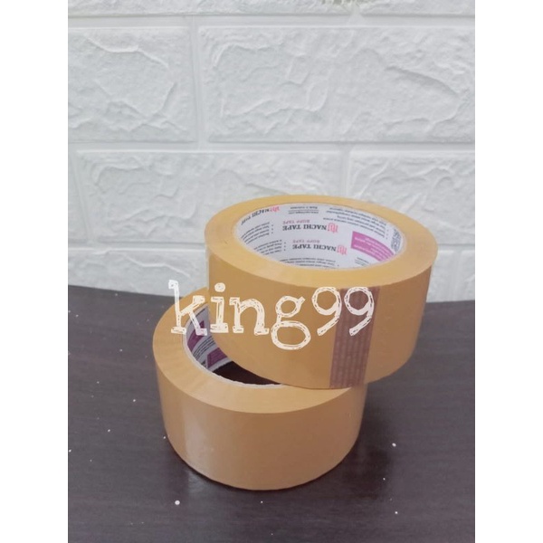 

Lakban Nachi Tape OPP Packing Coklat (48mm x 100yard)