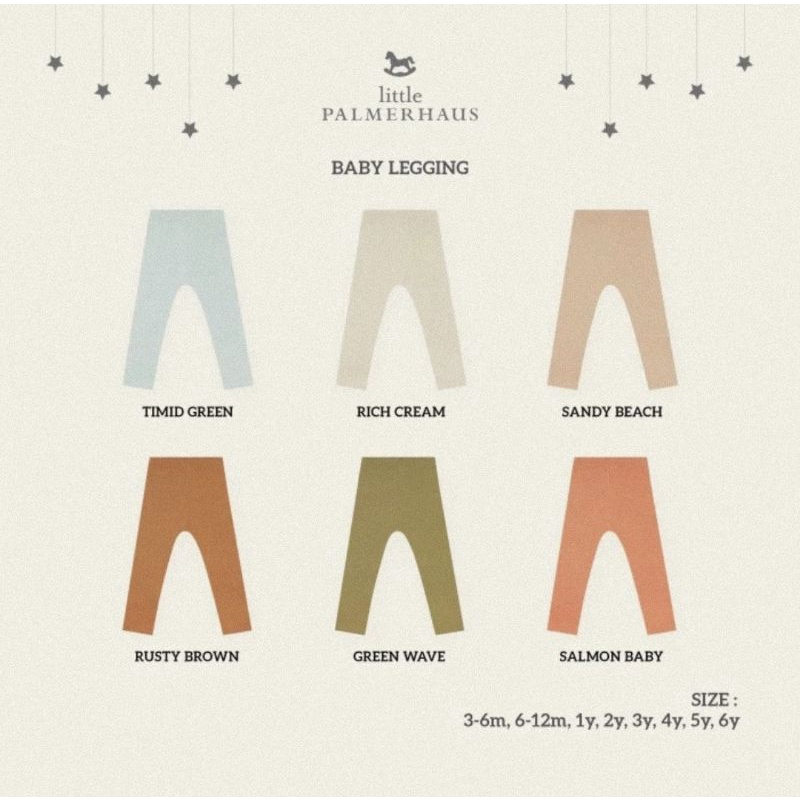 Little Palmerhaus Baby Legging - Celana Legging Bayi &amp; Anak