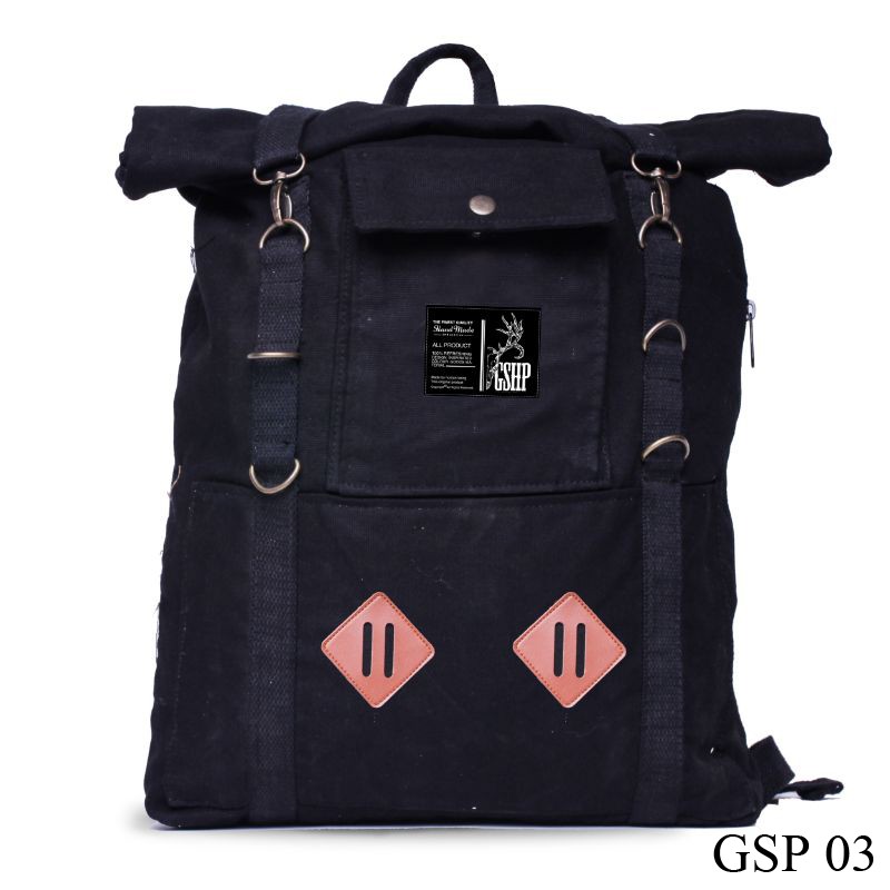 Tas Ransel / Punggung Fashion Pria - Premium Quality - GSP (COMB)