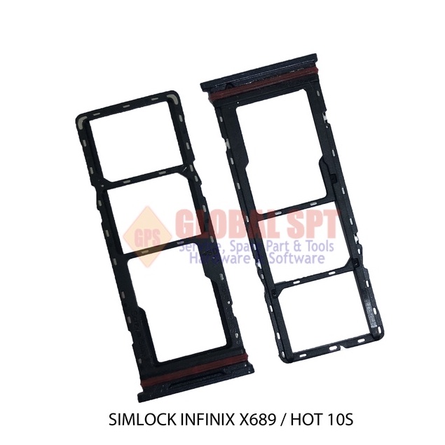 SIMLOCK INFINIX X689 / TEMPAT KARTU HOT 10S / DUDUKAN SIMCARD