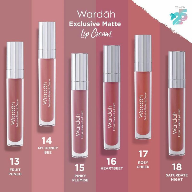 Wardah Exclusive Matte Lip Cream