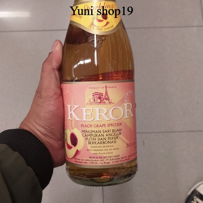 keror peach grape 750ml