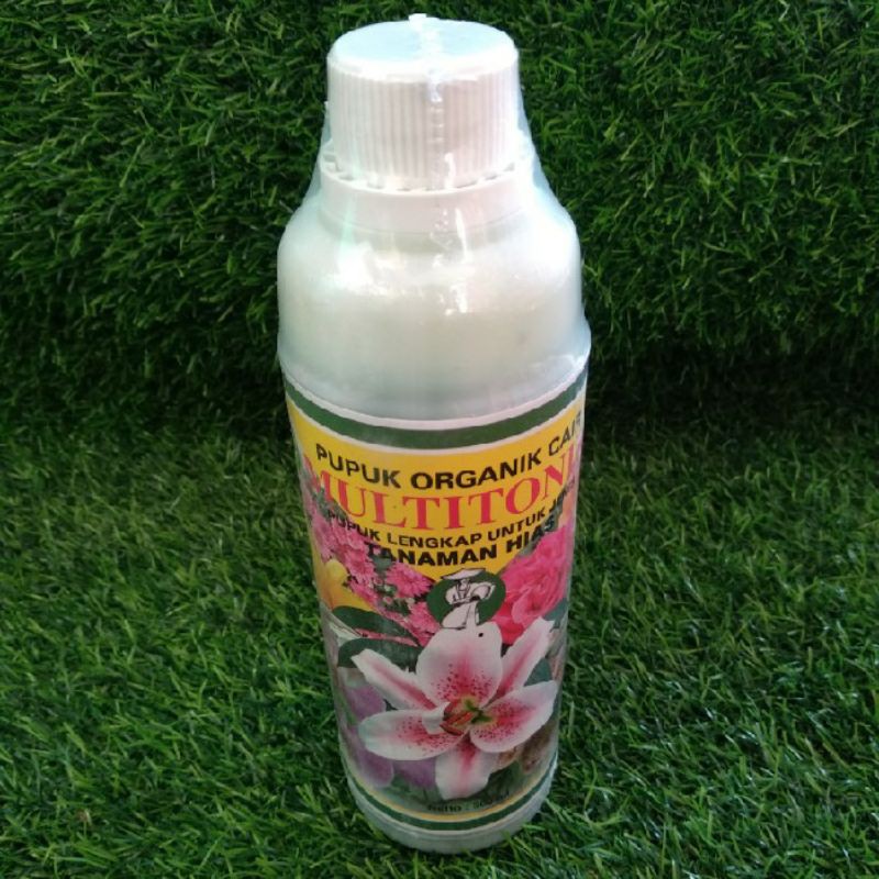 Pupuk Organik Cair Multitonik 500ml Untuk Bunga Tanaman Hias Anthurium Aglonema Varigata Anggrek Maw