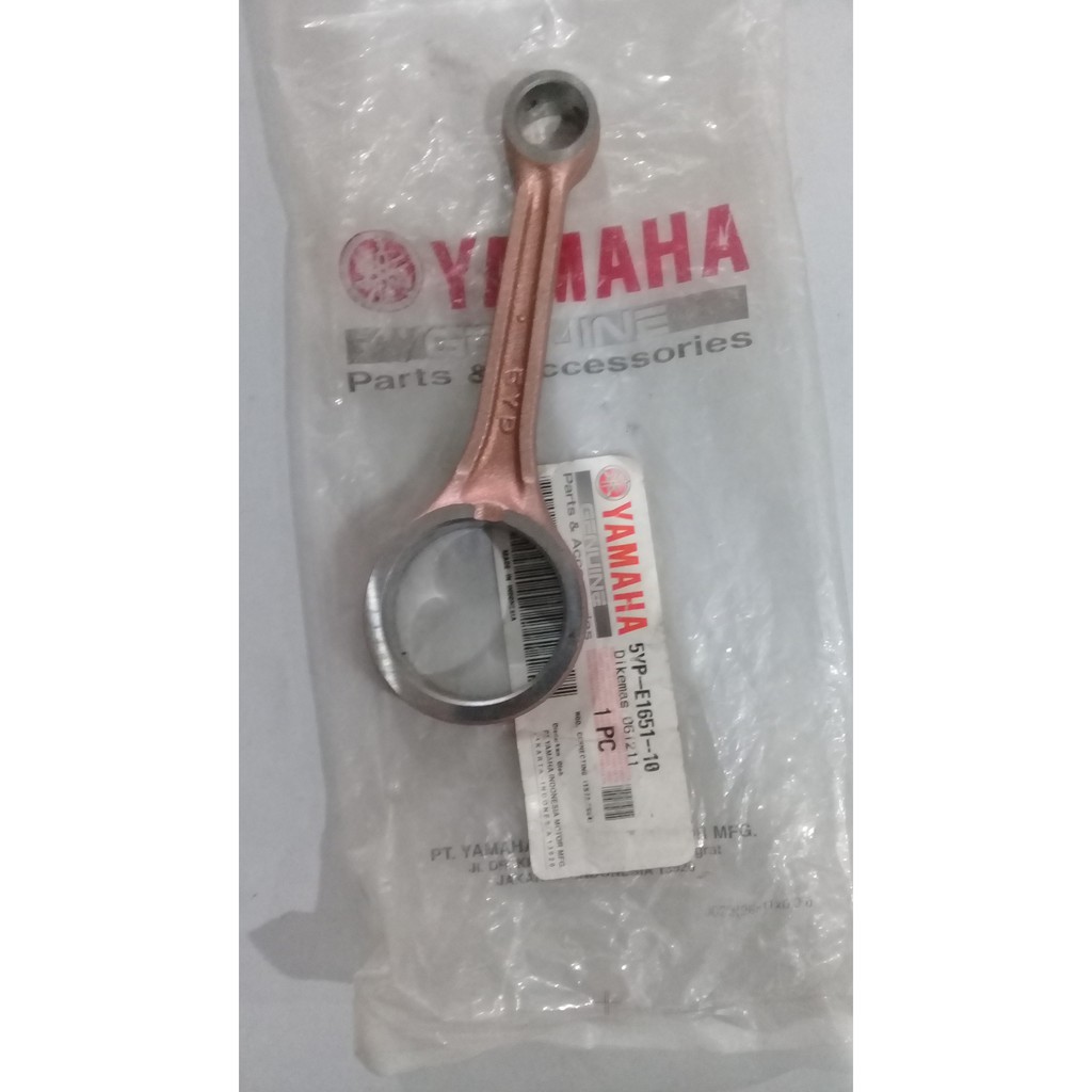 STANG SEHER ONLY STANG PISTON ORIGINAL YAMAHA JUPITER MX/ CONNETING ROD ASSY 5YP-E1651-10