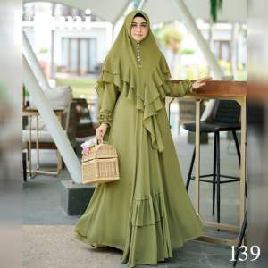UMMI 139 set gamis syari by UMMI
