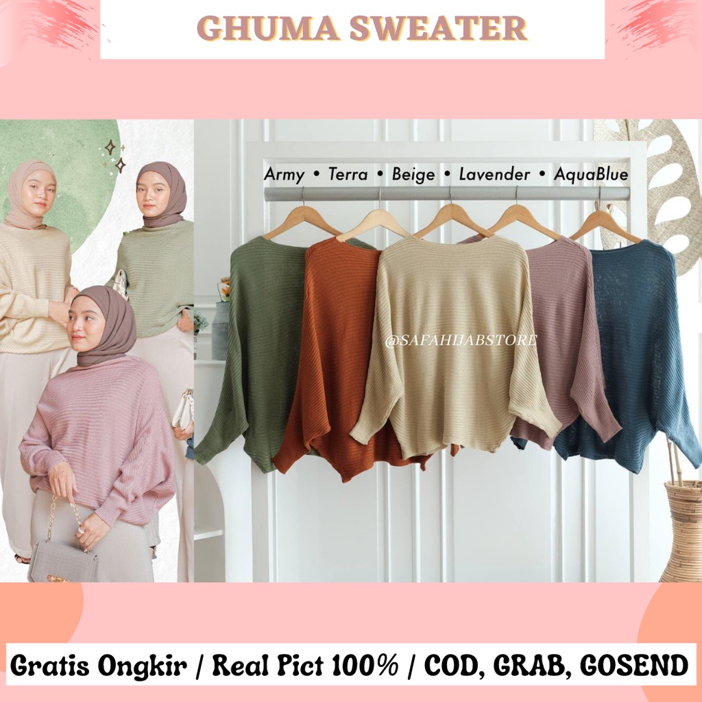 GHUMA SWEATER / ATASAN KERJA