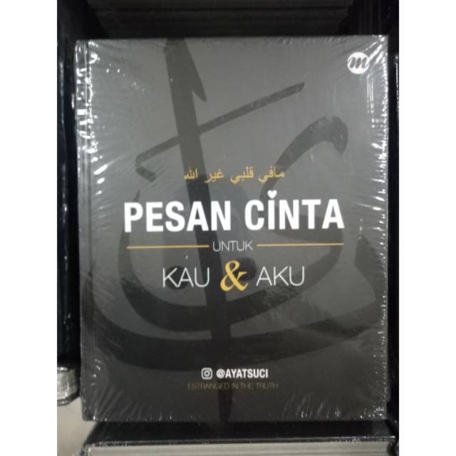 Buku pesan cinta Kau dan aku