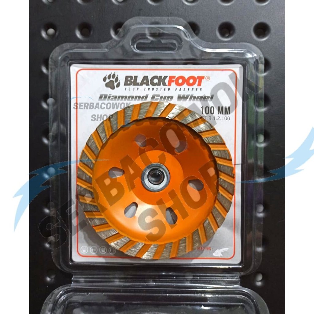 Blackfoot Cup Grinding Wheel 100 mm Diamond Cup Wheel Turbo 4&quot; Inch Termurah Berkualitas