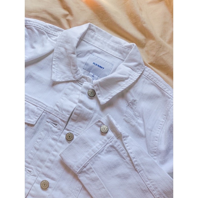 OldNavy White Jacket Jeans