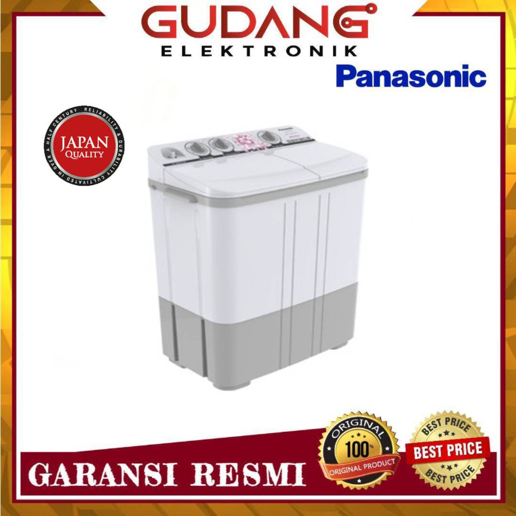 MESIN CUCI 2 TABUNG PANASONIC NAW 96 BBZ LOW WATT TWIN TUBE PANASONIC NAW-96BB