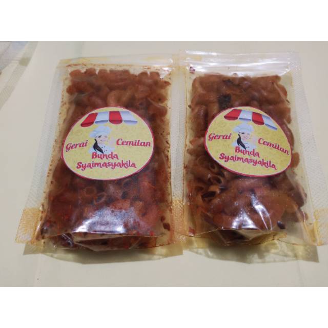

Makaroni pedas extra/jajanan kekinian/pedas gila/cemilan anak abg