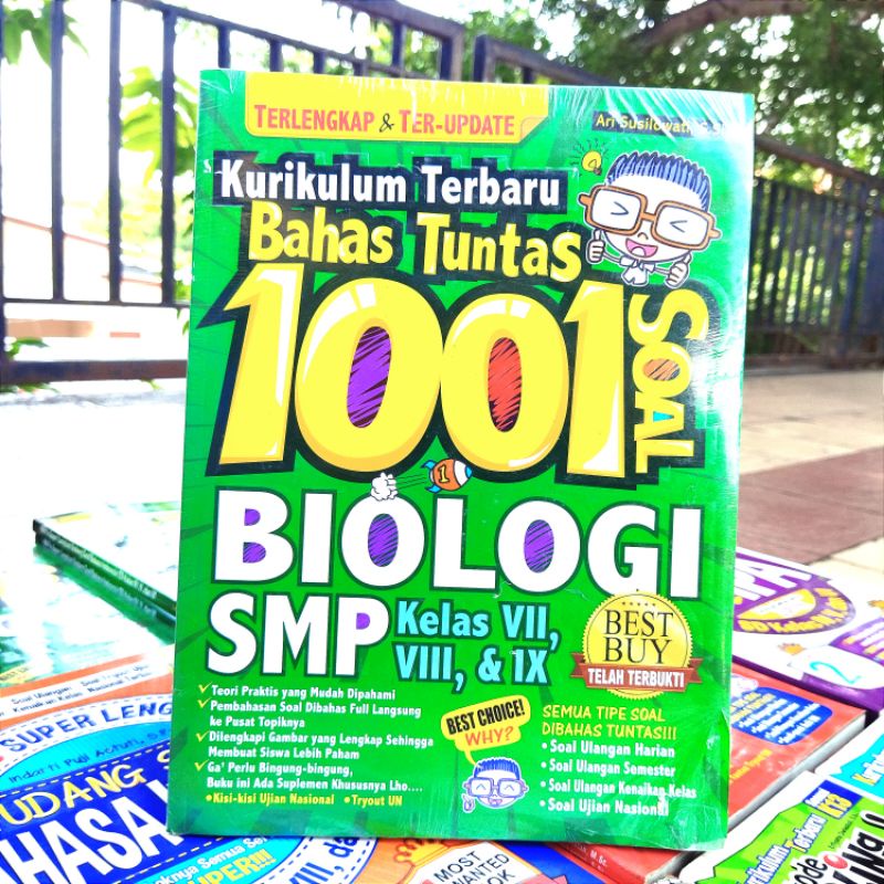 Buku Obral Latihan Soal SD & SMP 5a-1001 Soal BiologiSMP