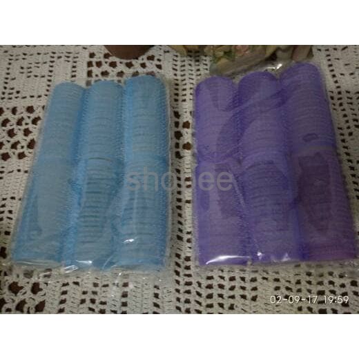 barang bagus  Rol Rambut  sedang 6pcs diameter 2 5cm atau  4 