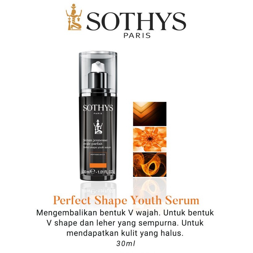 SOTHYS PERFECT SHAPE YOUTH SERUM /  Krim Leher Sothys / Serum leher Sothys/ V shape /Marcelshops