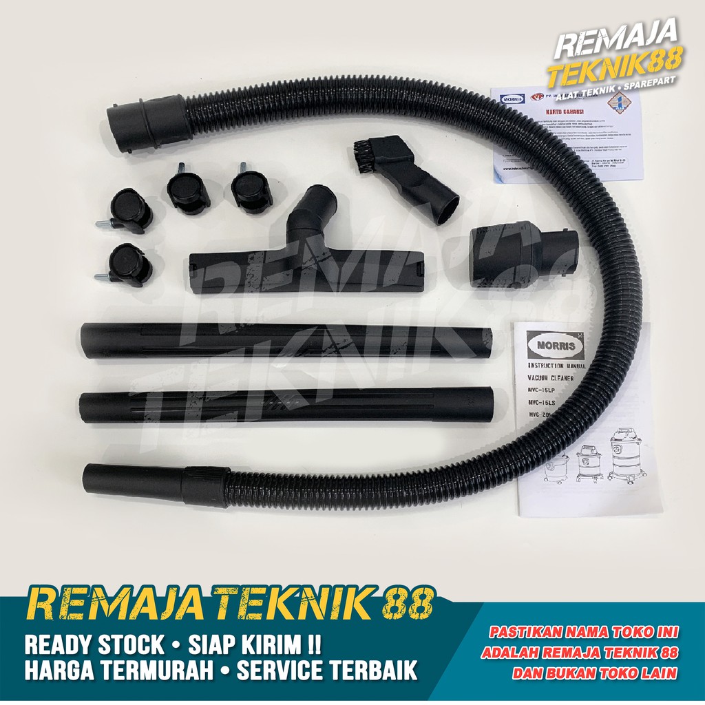 VAKUM PENYEDOT DEBU BASAH & KERING 15L / VACUM CLEANER MORRIS 15 LS / ALTERNATIF LAKONI 15 DAN NLG -