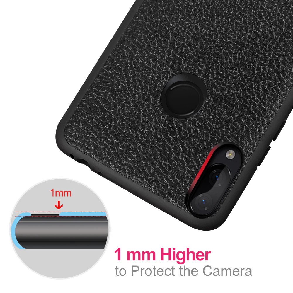 Xiaomi Redmi Note 7 / Pro MOFi Leather Silicone Case Cover Original