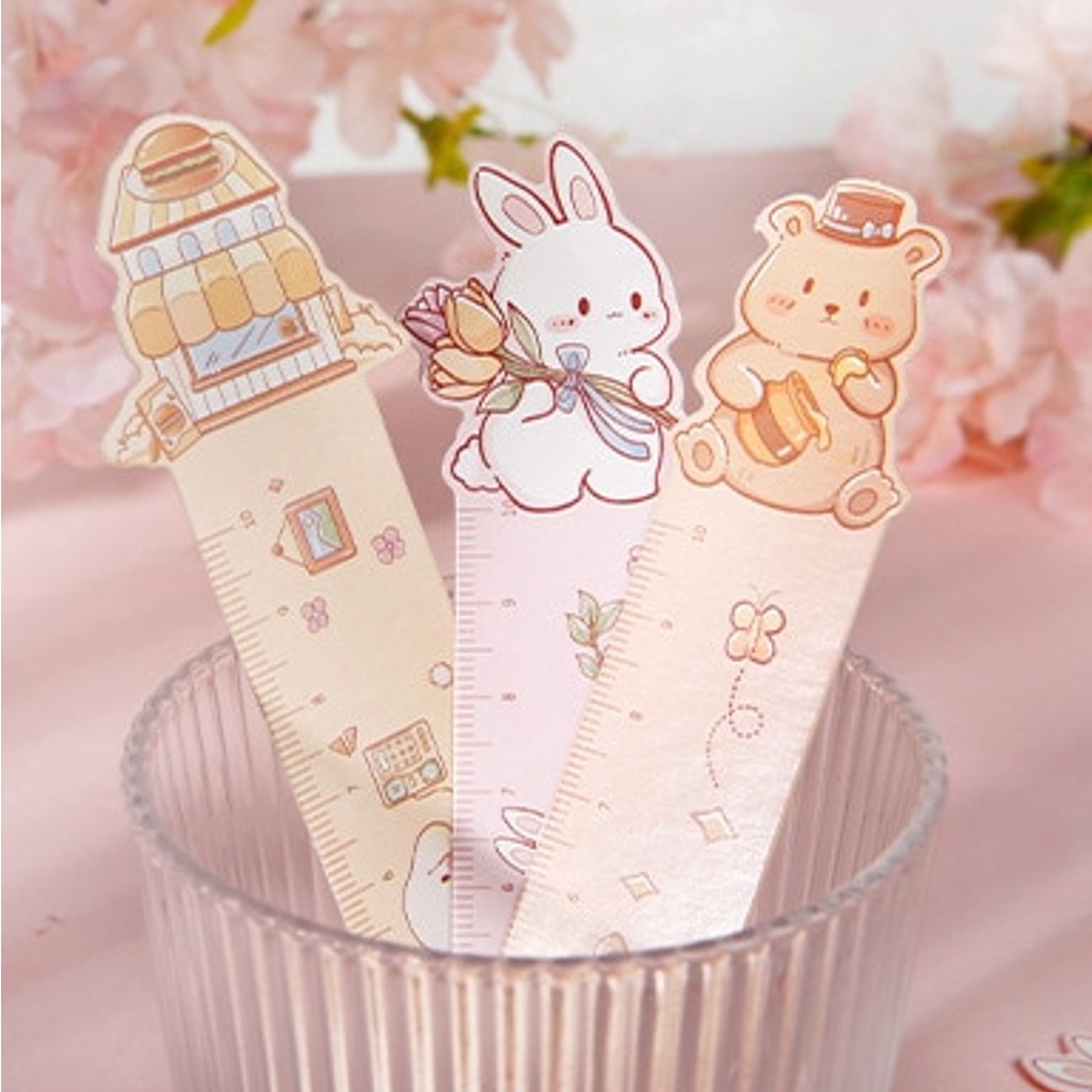 

[PER BOX] Pembatas Buku / Paper Bookmark Cute Animal Series