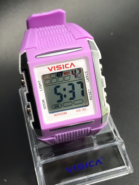 Original Jam Tangan Visica Sporty Digital Fashion Elegan Arloji Watch