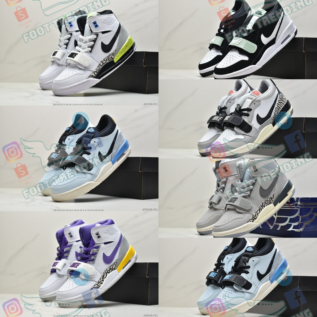 Sepatu Basket Model Nike Air Jordan Legacy 312 Low Aj312 Cd7069 101 Jfd538 Pzj 1121 A11 Untuk Pria Shopee Indonesia