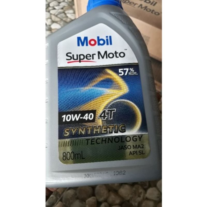OLI MOBIL 1 SUPER MOTO FULL SYINTHETIC 10W-40 800ML