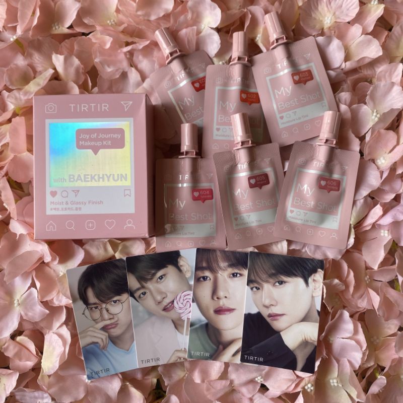 BAEKHYUN TIRTIR LIPTINT + PHOTOCARD SET