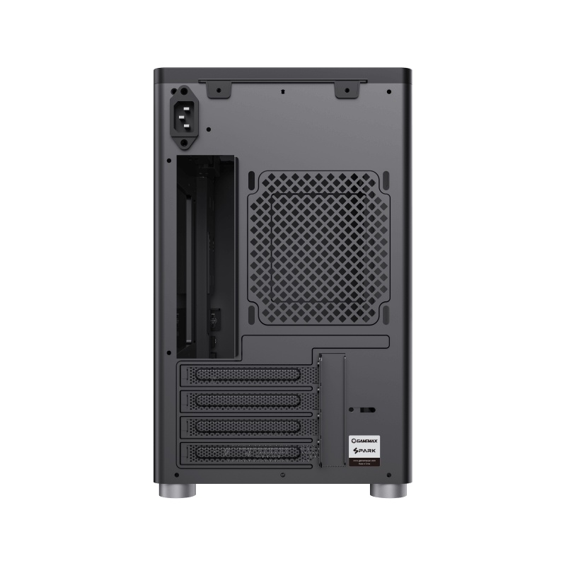 Gamemax Casing PC Gaming SPARK M-ATX / Casing Komputer M ATX