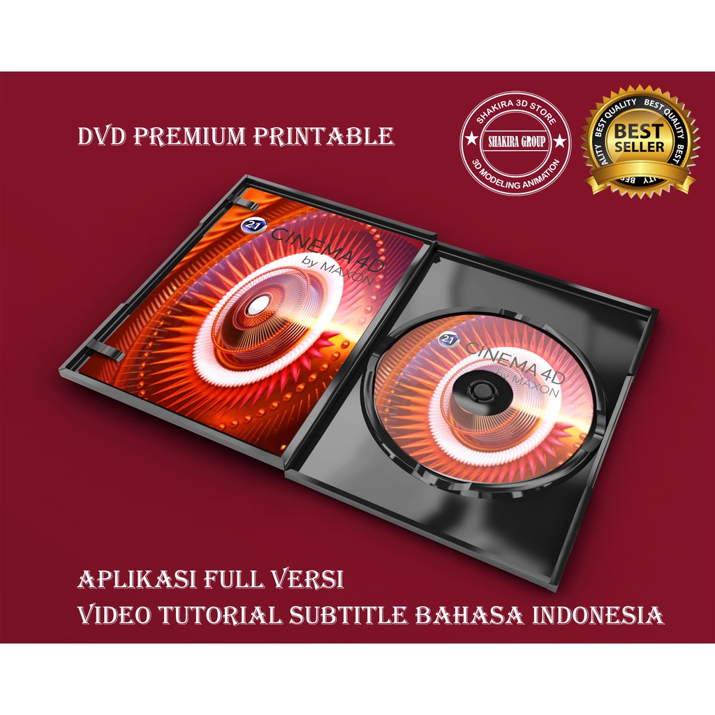 Jual DVD Cinema 4D R21