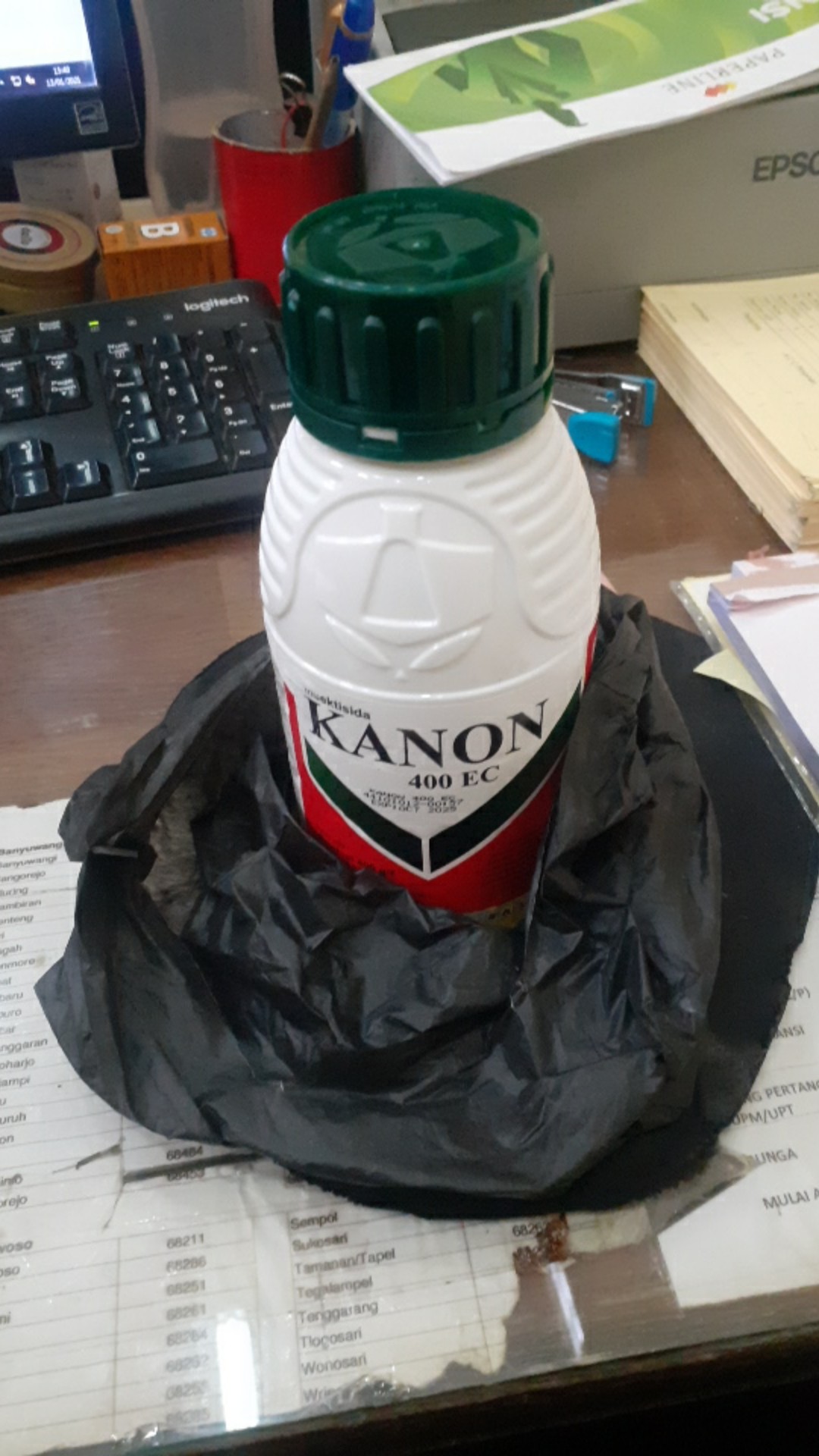 Insektisida Kanon 400ec 400ml Untuk Kutu Trips Ulat