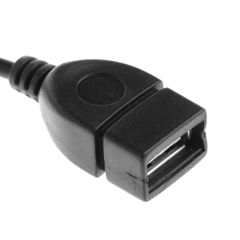 CRE  3.5mm Male Plug Jack To USB 2.0 Female Car Stereo AUX Audio Converter Adapter Cable