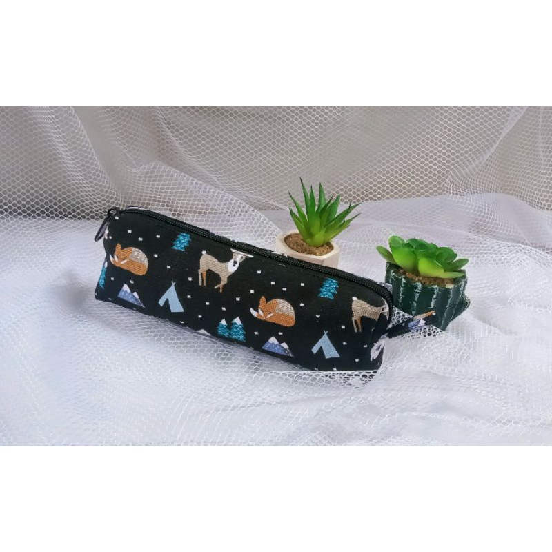 Tepak Pensil / Kotak Pensil Premium / Tepak Kanvas / Tempat Pensil / Pencil Case / Kotak Pensil Kanvas /-Polar