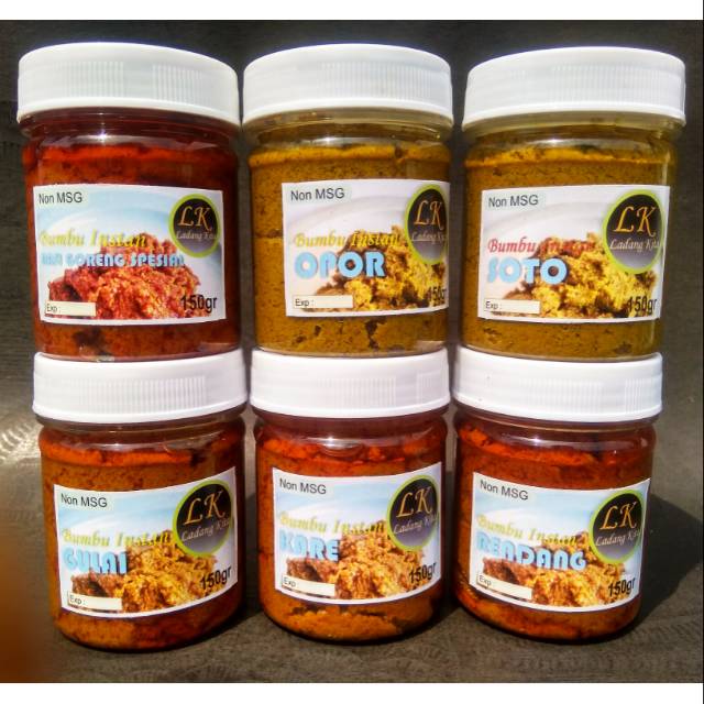 

Bumbu dapur LK Dapur Minang 150 gram