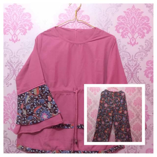 Kulot / setelan kulot / setelan wanita