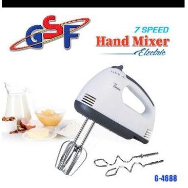 Hand Mixer Elektrik 7speed GSF G-4688 ,
