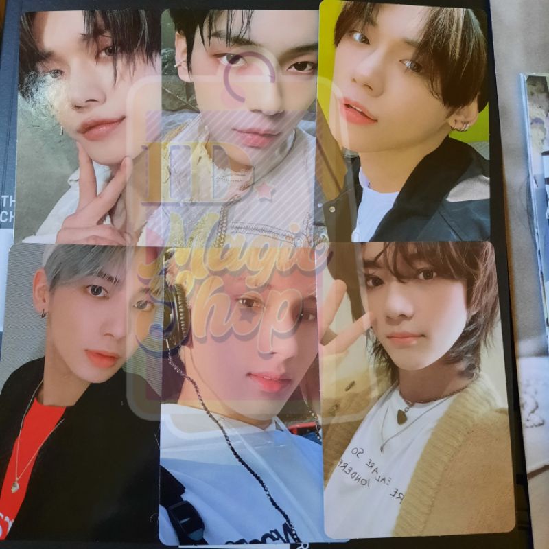 OFFICIAL SHARING PHOTOCARD ALBUM TXT FREEZE BOY YOU WORLD YEONJUN BEOMGYU TAEHYUN SOOBIN HUENINGKAI