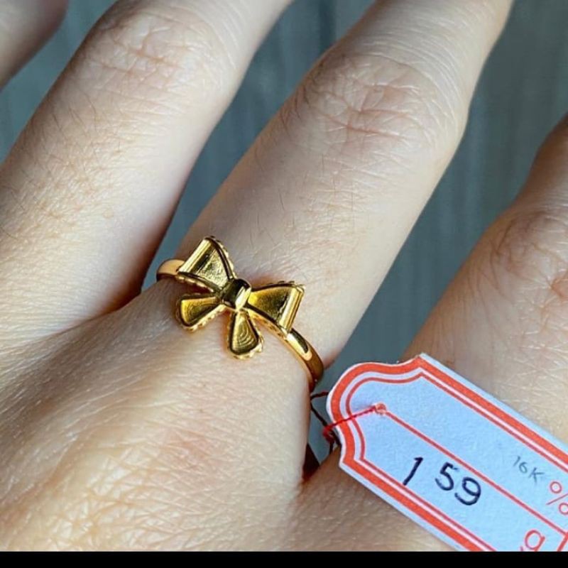 cincin emas Pita/bow
