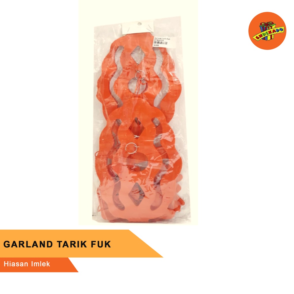 GARLAND TARIK FUK - Hiasan Imlek