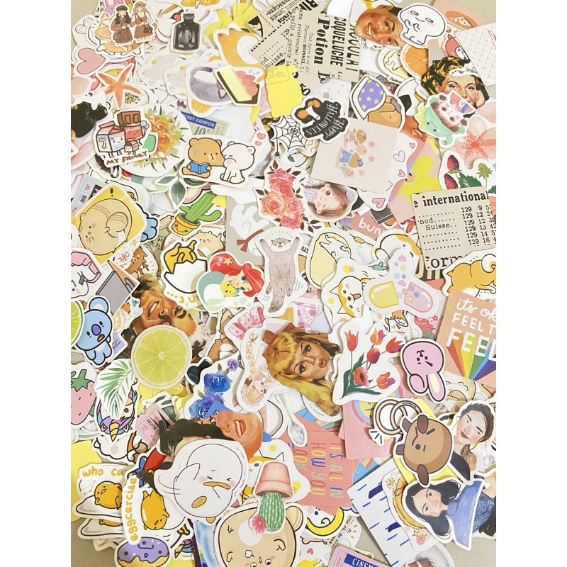 (10 PCS) RANDOM STICKER AESTHETIC CUTE STICKER HP LAPTOP BUJO-2