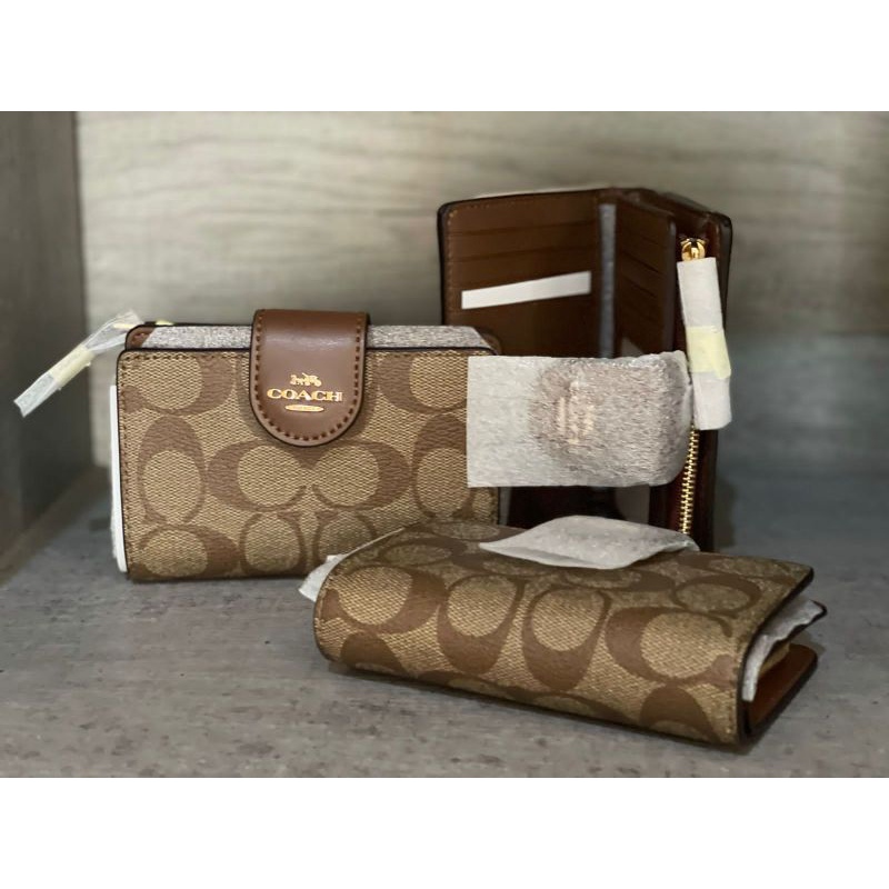 Dompet Original Coach Medium Zip
