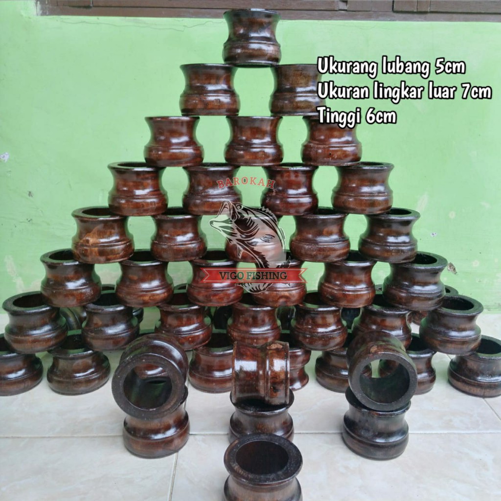 GOLONGAN SENAR PANCING WARNA UK 7CM (LUBANG 5CM)