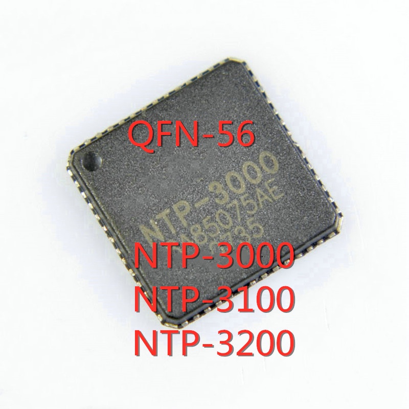 [xqx] 2pcs/lot NTP-3000 NTP-3100 NTP-3200 QFN-56 SMD LCD audio driver chip In Stock IC Asli Baru