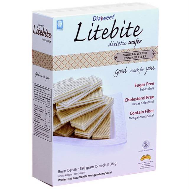 

Diasweet litebite wafer vanila
