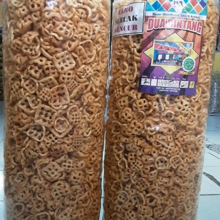

promo kerupuk taro kencur pedas 2kg