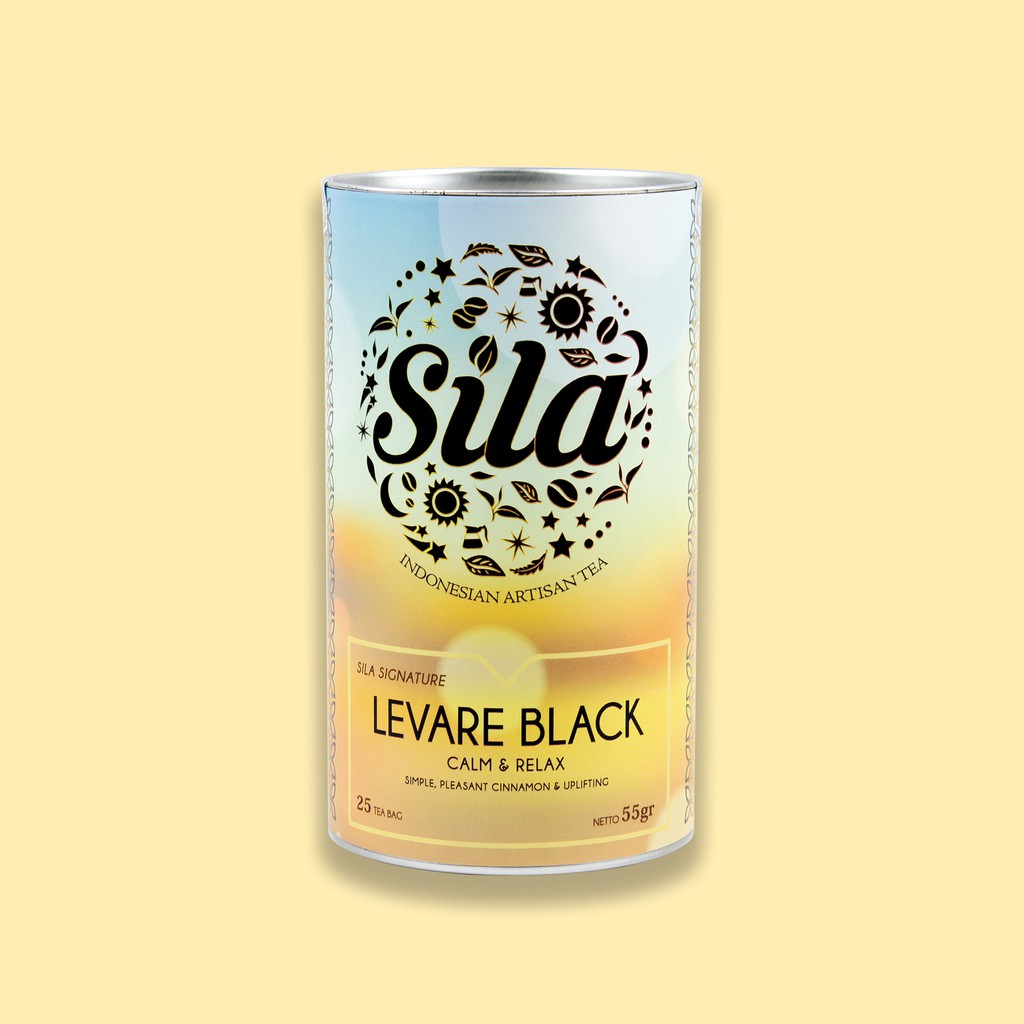 

Sila Tea House - Levare Black Tea Bag in Canister 25 x 2.2gr